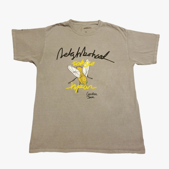 Travis Scott NEIGHBORHOOD Cactus Jack CAROUSEL T shirt Size